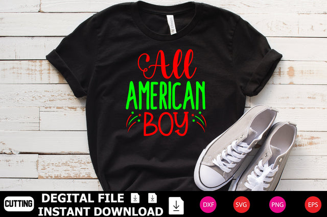 All American Boy SVG Shahin alam 