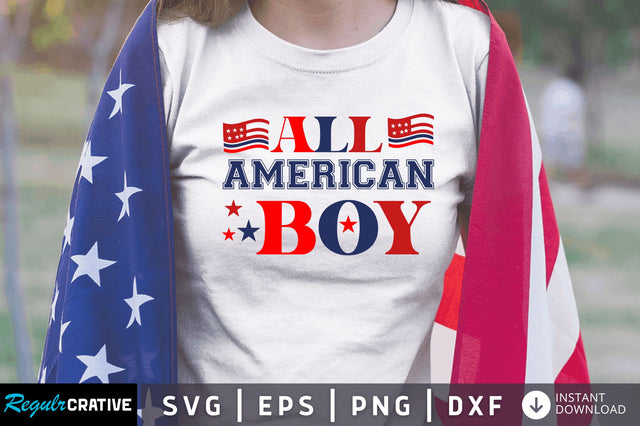 All american boy SVG SVG Regulrcrative 