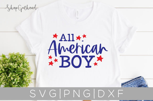 All American Boy SVG SVG ShopGathered 