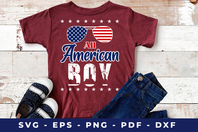All American Boy Svg SVG Sublimatiz Designs 