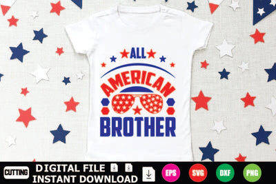 All American Brother SVG Shahin alam 
