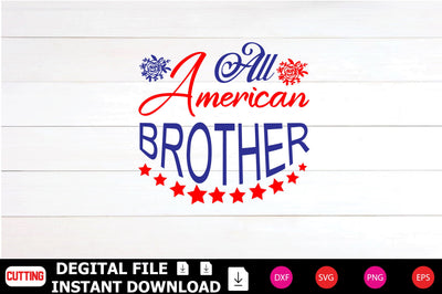 All American Brother SVG Shahin alam 