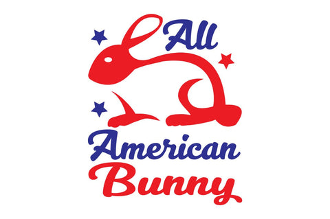 All American Bunny SVG Craftlabsvg24 