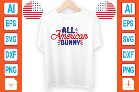 All American Bunny SVG Craftlabsvg24 