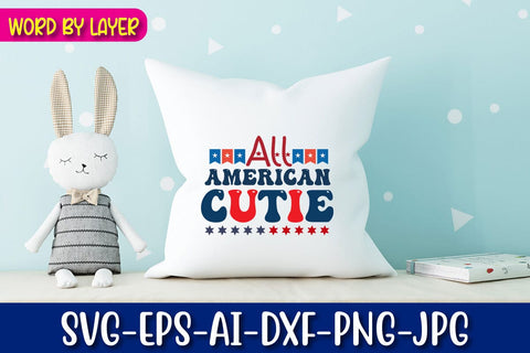 all American cutie SVG Blessedprint 