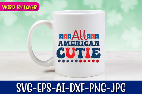 all American cutie SVG Blessedprint 