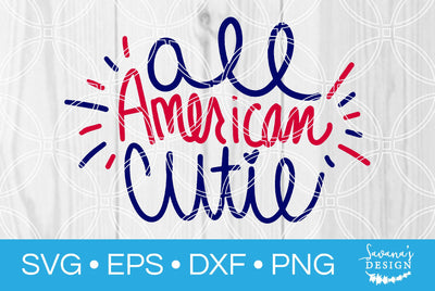 All American Cutie SVG SavanasDesign 