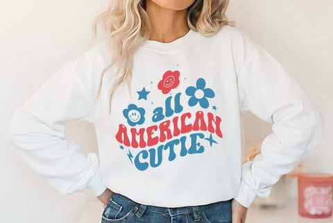 All american cutie svg SVG FiveStarCrafting 
