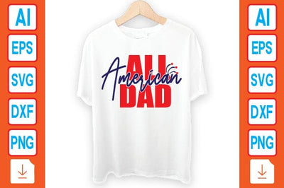 All American Dad SVG Craftlabsvg24 