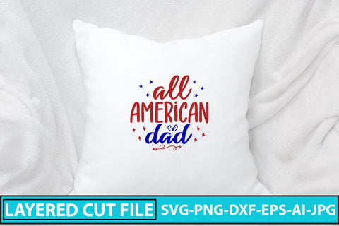 All American Dad SVG Cut File SVG Syaman 