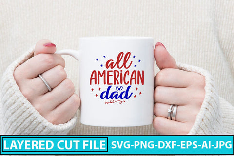 All American Dad SVG Cut File SVG Syaman 