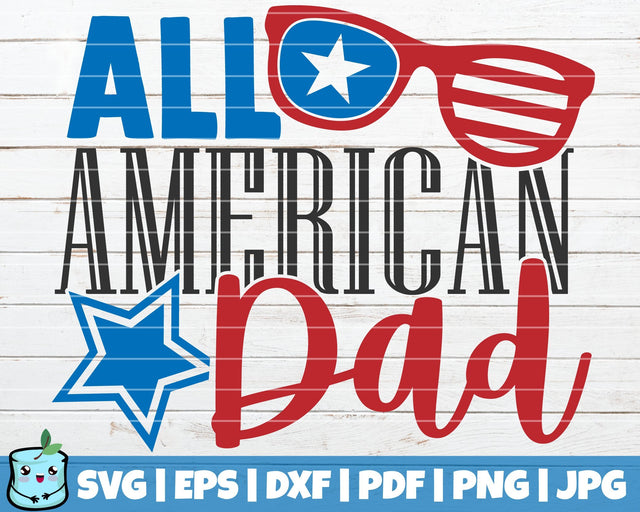 All American Dad SVG MintyMarshmallows 