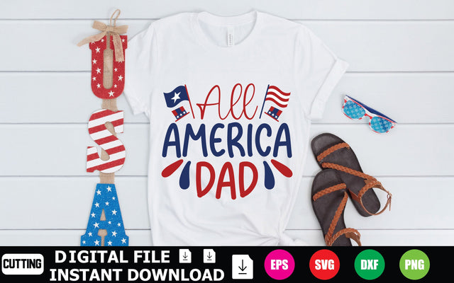 All American Dad SVG Shahin alam 