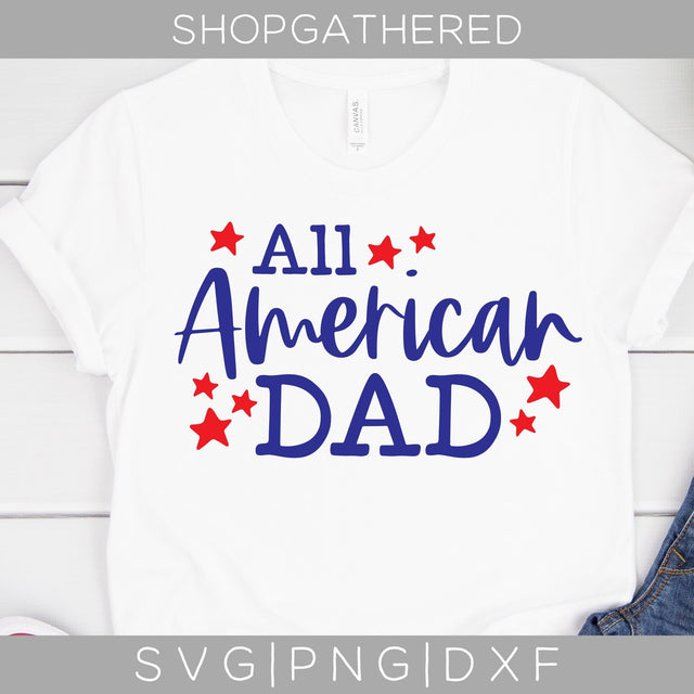 All American Dad SVG SVG ShopGathered 