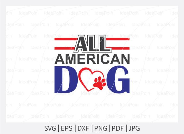 All american dog svg, Patriotic Dog Bandanas svg, Dog Bandana Designs, Patriotic svg, 4th Of July svg, Dog Bandana svg, Dog svg Quotes, Dog Bandana Sayings svg SVG Dinvect 