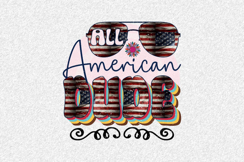 all american dude Sublimation SVGArt 