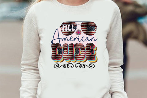 all american dude Sublimation SVGArt 