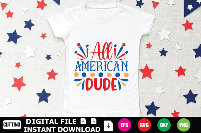 All American Dude SVG Shahin alam 