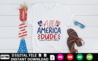 All American Dude SVG Shahin alam 
