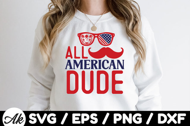 All american dude svg SVG akazaddesign 