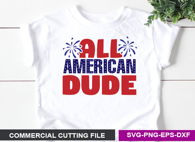 All American dude SVG SVG CraftingStudio 