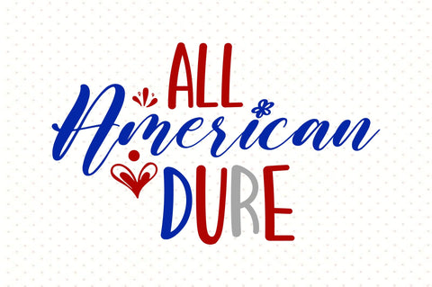 All American Dure SVG orpitasn 