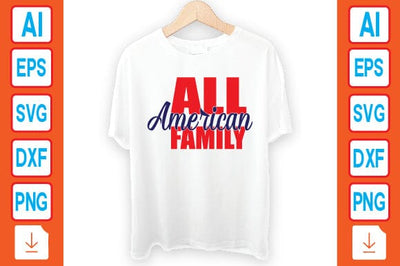 All American Family SVG Craftlabsvg24 