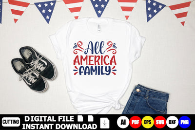 All American Family SVG Shahin alam 