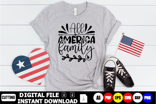 All American Family SVG Shahin alam 