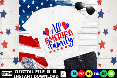 All American Family SVG Shahin alam 