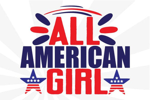 All American Girl SVG Craftlabsvg24 
