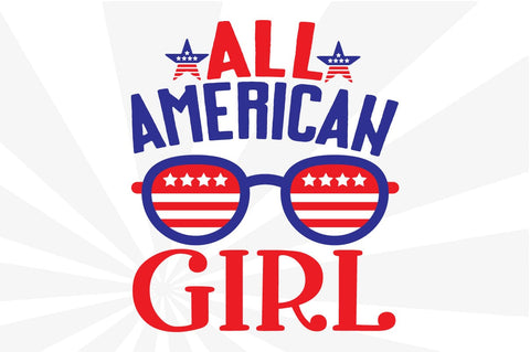 All American Girl SVG Craftlabsvg24 
