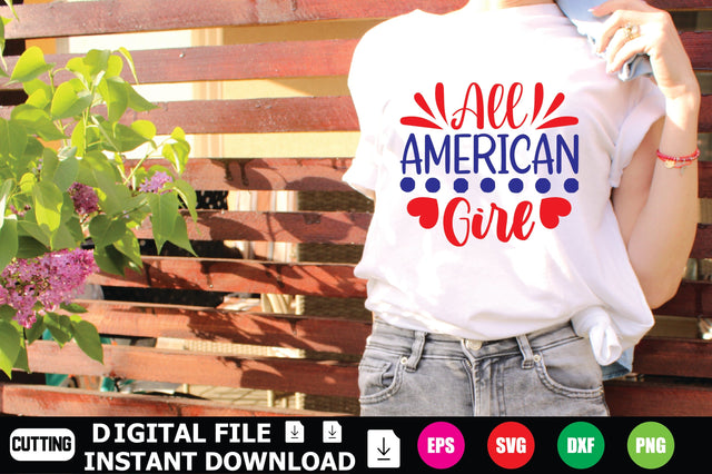 All American Girl SVG Shahin alam 