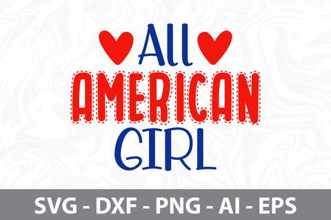 all american girl svg SVG nirmal108roy 