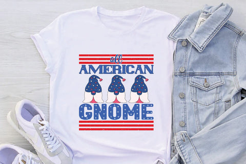 All American Gnome Sublimation Creativeart88 
