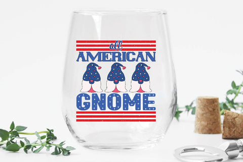 All American Gnome Sublimation Creativeart88 