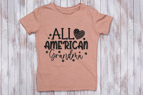 All American Grandma - 4th Of July SVG SVG CraftLabSVG 