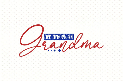 All American Grandma SVG orpitasn 