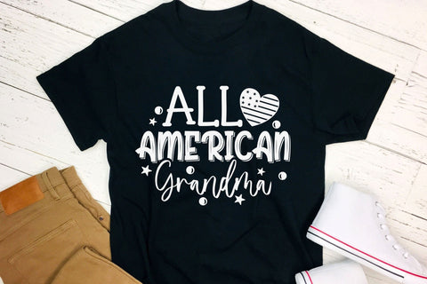 All American Grandpa - Patriotic SVG Cut File SVG CraftLabSVG 