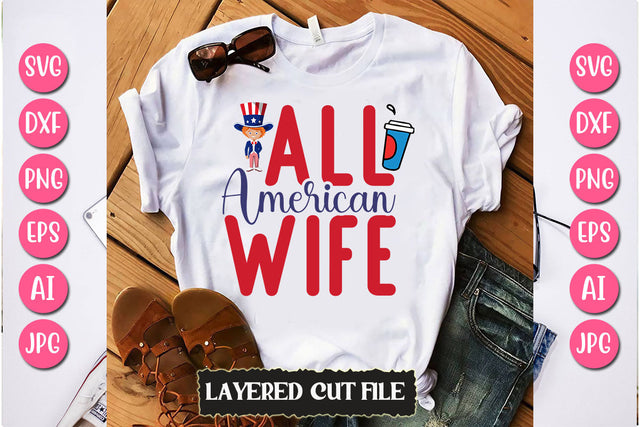 All American Habby SVG Cut File SVG Newmockups 