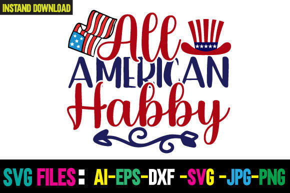 All American Habby SVG Cut File SVG Newmockups 