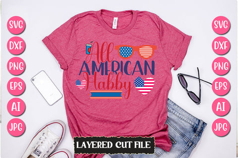 All American Habby SVG Cut File SVG Newmockups 
