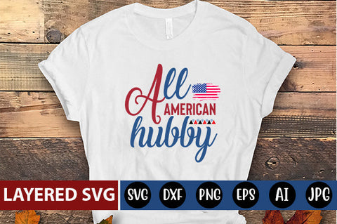All American hubby SVG cute file SVG Blessedprint 