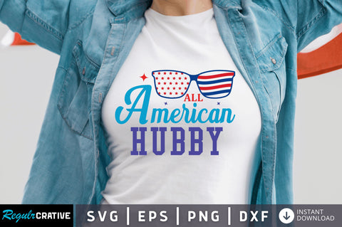 All american hubby SVG SVG Regulrcrative 