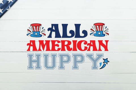 All american huppy SVG SVG Regulrcrative 