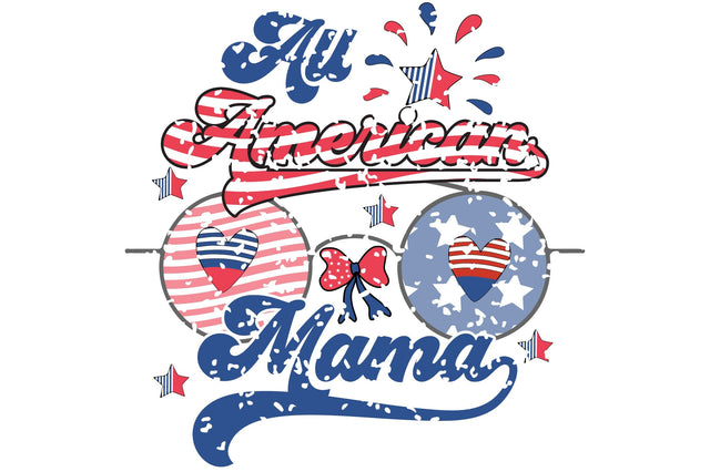 All American Mama Sublimation Creativeart88 