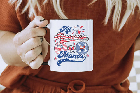 All American Mama Sublimation Creativeart88 