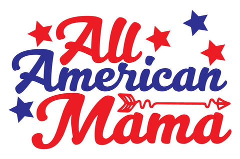 All American Mama SVG Craftlabsvg24 