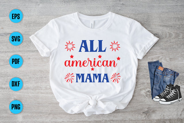 All American Mama SVG Debashish Barman 