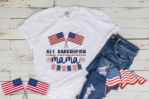 All American Mama SVG Rupkotha 